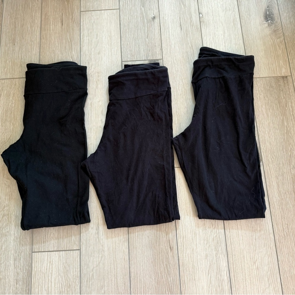 Time and Tru Women's Black Leggings size small 4-6